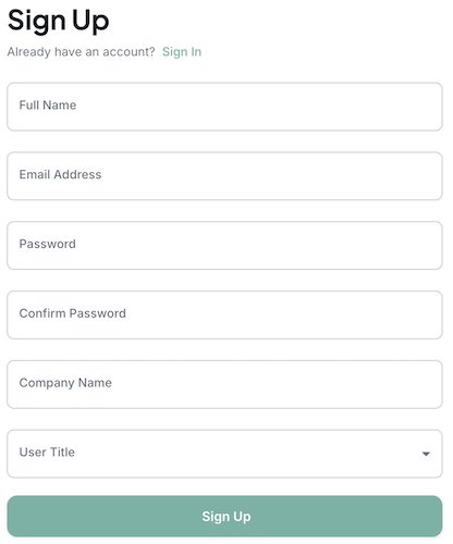 signup